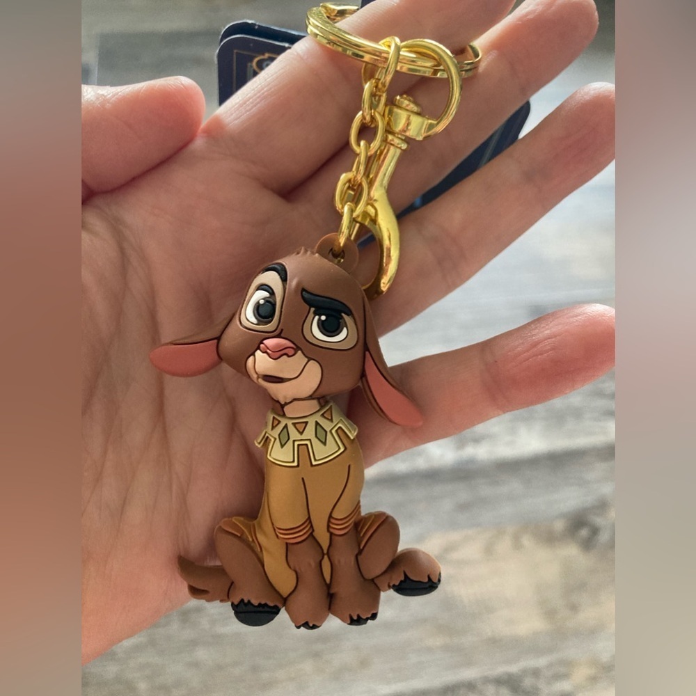 Disney Parks Valentino Wish donkey charm and keychain - Picture 5 of 5